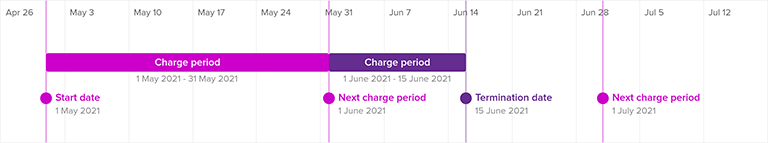 Termination date
